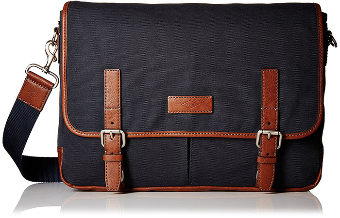 Fossil-Navy-Messenger-Bag