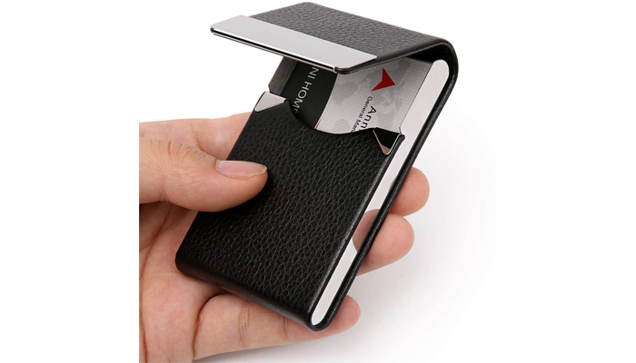 luxury business card holder