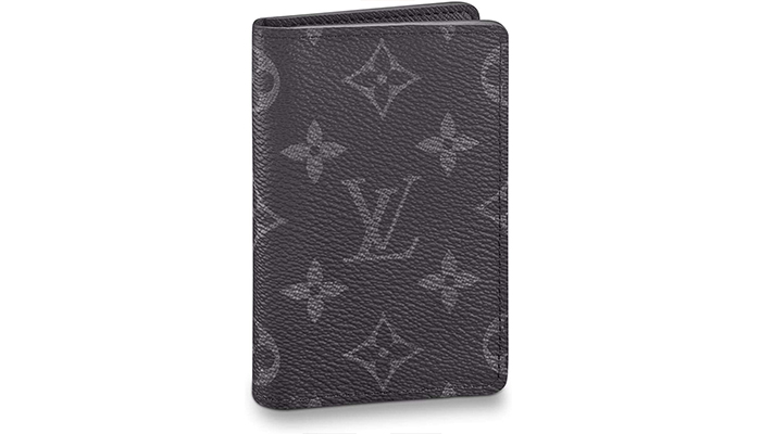 Louis Vuitton Pocket Organizer Damier Graphite Giant (3 Card Slot) White